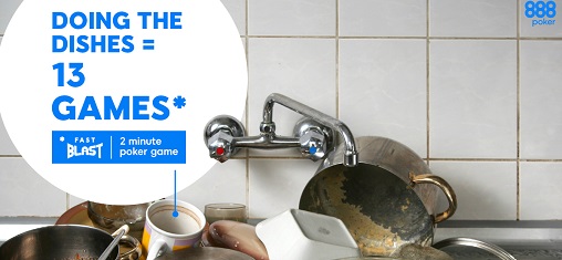 888Poker Fast Blast dishes